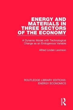portada Energy and Materials in Three Sectors of the Economy: A Dynamic Model with Technological Change as an Endogenous Variable (en Inglés)