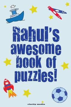 portada Rahul's Awesome Book Of Puzzles (in English)