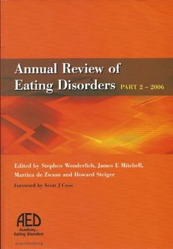 portada Annual Review of Eating Disorders: 2006, Pt. 2 (in English)