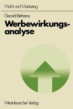 portada Werbewirkungsanalyse (en Alemán)