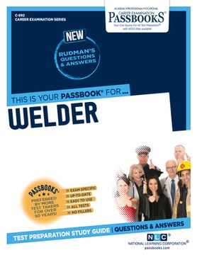 portada Welder (C-892): Passbooks Study Guide Volume 892