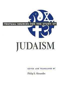 portada Textual Sources for the Study of Judaism (en Inglés)