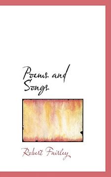 portada poems and songs (en Inglés)