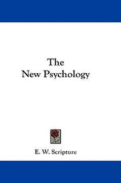 portada the new psychology (en Inglés)