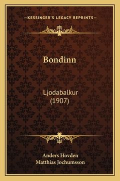 portada Bondinn: Ljodabalkur (1907)