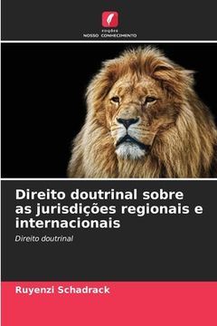 portada Direito doutrinal sobre as jurisdições regionais e internacionais (en Portugués)
