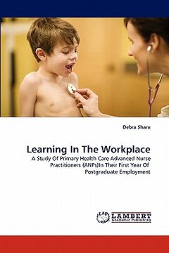 portada learning in the workplace (en Inglés)