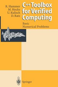 portada c++ toolbox for verified computing i: basic numerical problems theory, algorithms, and programs (en Inglés)