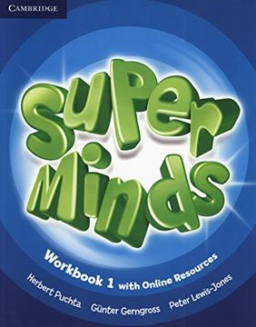 portada Super Minds Level 1 Workbook With Online Resources (en Inglés)