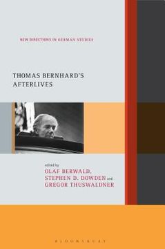 portada Thomas Bernhard's Afterlives (en Inglés)