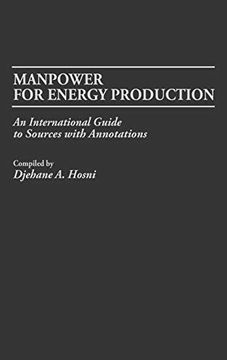 portada Manpower for Energy Production: An International Guide to Sources With Annotations 