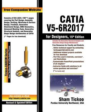 portada CATIA V5-6R2017 for Designers (en Inglés)