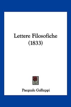 portada Lettere Filosofiche (1833) (en Italiano)