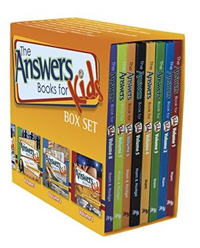 portada Answers Books for Kids box set (Vol 1-8) (The Answers Book for Kids) (en Inglés)