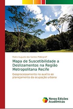 portada Mapa de Suscetibilidade a Deslizamentos na Região Metropolitana Recife