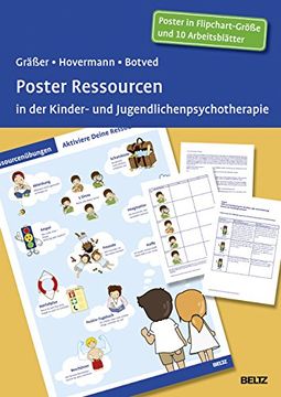 portada Poster Ressourcen in der Kinder- und Jugendlichenpsychotherapie (en Alemán)