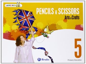 portada (09).pencils & scissors 5o.prim.(plastica en ingles) (en Inglés)