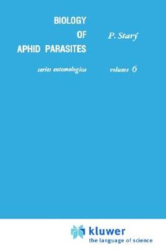 portada biology of aphid parasites (hymenoptera: aphidiidae) with respect to integrated control (en Inglés)