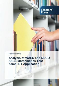 portada Analysis of WAEC and NECO SSCE Mathematics Test Items:IRT Application