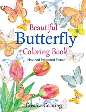 portada Beautiful Butterfly Coloring Book: New and Expanded Edition