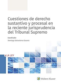 portada Cuestiones de Derecho Sustantivo y Procesal en la Reciente Jurisprudencia del tr