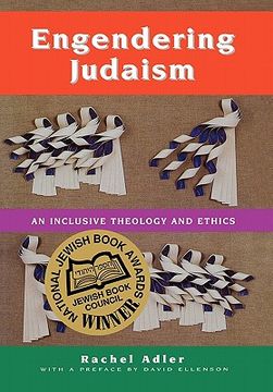 portada engendering judaism: an inclusive theology and ethics (en Inglés)