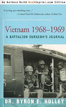 portada vietnam 1968-1969: a battalion surgeon's journal (in English)