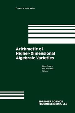 portada Arithmetic of Higher-Dimensional Algebraic Varieties (en Inglés)
