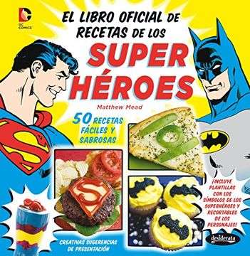 portada El Libro Oficial de Recetas de los Superhéroes