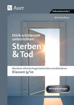 portada Ethik Schülernah Unterrichten: Sterben und tod (en Alemán)