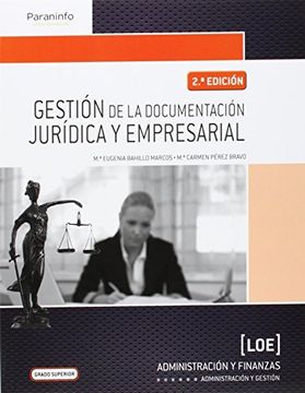 Libro Gestión de la Documentación Jurídica y Empresarial, M. ª Eugenia