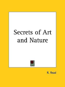 portada secrets of art and nature (en Inglés)