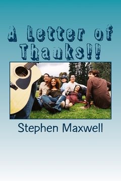 portada A Letter of Thanks!!: I'm so thankful I knew you!! (en Inglés)