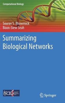 portada Summarizing Biological Networks (en Inglés)
