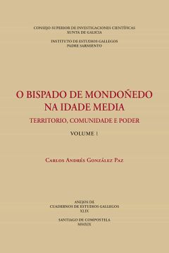 portada O Bispado de Mondoñedo na Idade Media: Territorio, Comunidade e Poder. (Vols. 1 y 2) (en Gallego)