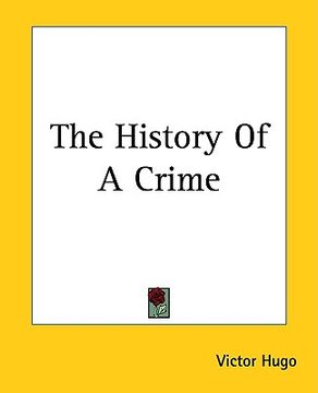 portada the history of a crime (en Inglés)