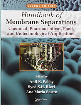 portada Handbook of Membrane Separations: Chemical, Pharmaceutical, Food, and Biotechnological Applications, Second Edition 