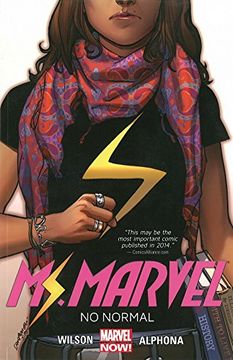 portada Ms. Marvel Vol. 1: No Normal (Ms. Marvel Graphic Novels) 