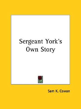 portada sergeant york's own story (in English)