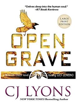 portada Open Grave: Large Print Edition (Beacon Falls Cold Case Mysteries) (en Inglés)
