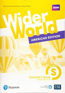 portada Wider World American Edition Starter Teacher's Book With pep Pack (en Inglés)