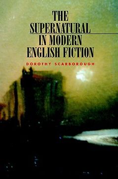 portada the supernatural in modern english fiction