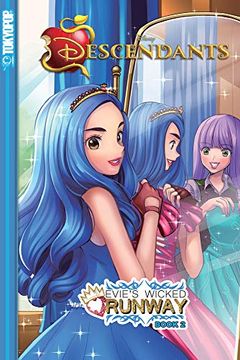 portada Disney Manga: Descendants - Evie'S Wicked Runway Book 2 (en Inglés)