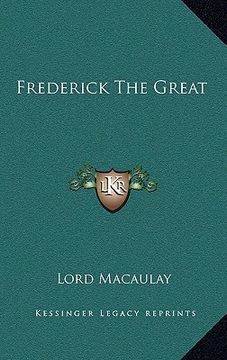portada frederick the great (en Inglés)