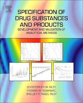 portada Specification of Drug Substances and Products: Development and Validation of Analytical Methods (en Inglés)