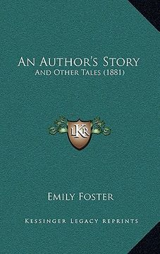 portada an author's story: and other tales (1881)