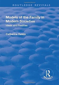 portada Models of the Family in Modern Societies: Ideals and Realities (en Inglés)