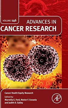 portada Cancer Health Equity Research (Advances in Cancer Research) (en Inglés)