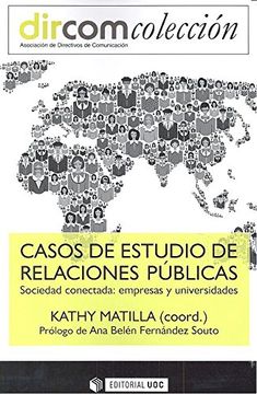 portada Casos de estudio de relaciones públicas: Sociedad conectada: empresas y universidades (Dircom)