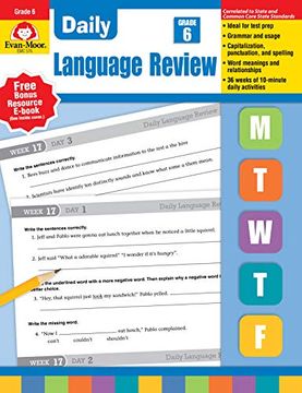 portada Daily Language Review, Grade 6 (in English)